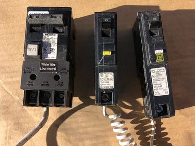 3 GFCI Breakers