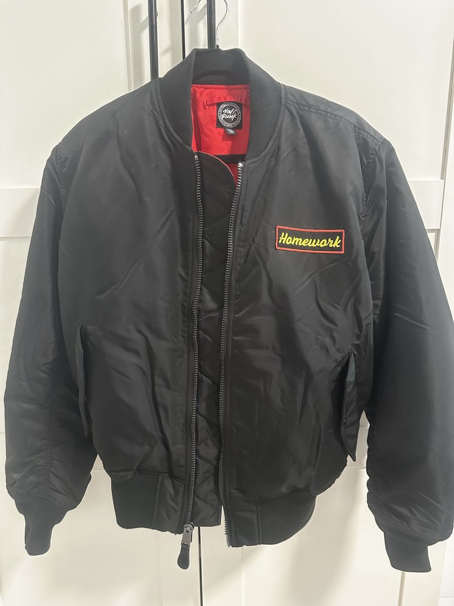 Daft Punk Alpha Industries Limited Edition Homework Bomber Jacket Medium size
