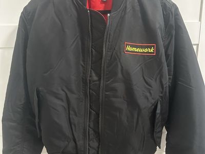 Daft Punk Alpha Industries Limited Edition Homework Bomber Jacket Medium size