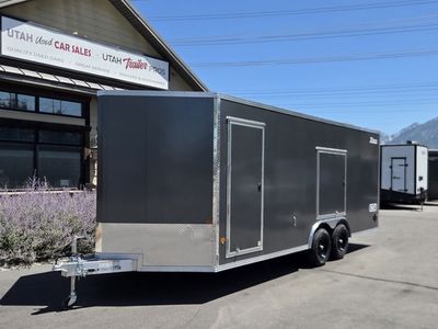 2026 Xpress 8x20 / 8.5x20 10k Axles .080 Aluminum Enclosed Cargo Car Hauler New