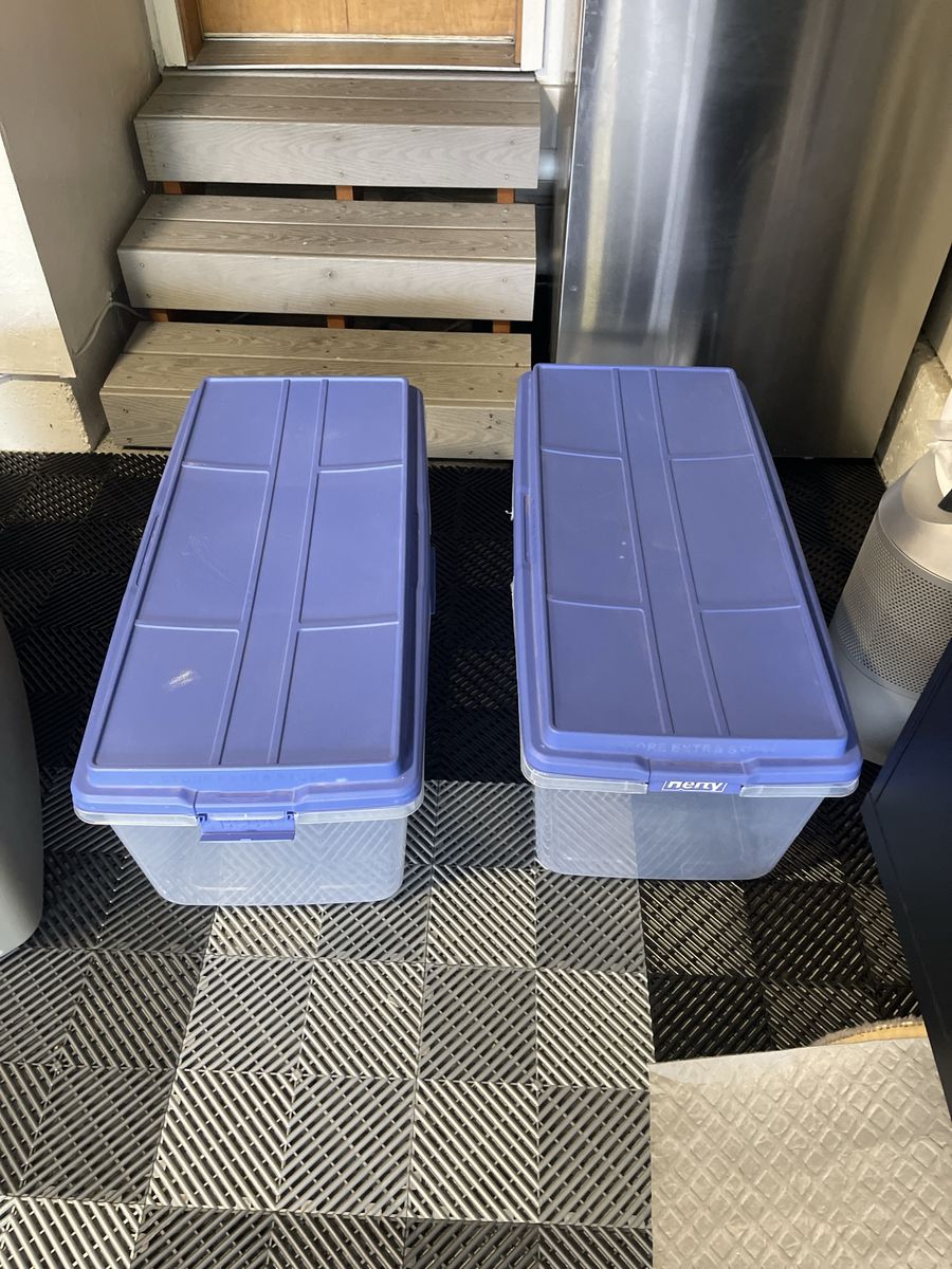 Free- Three Storage Bins - Park City pickup only.