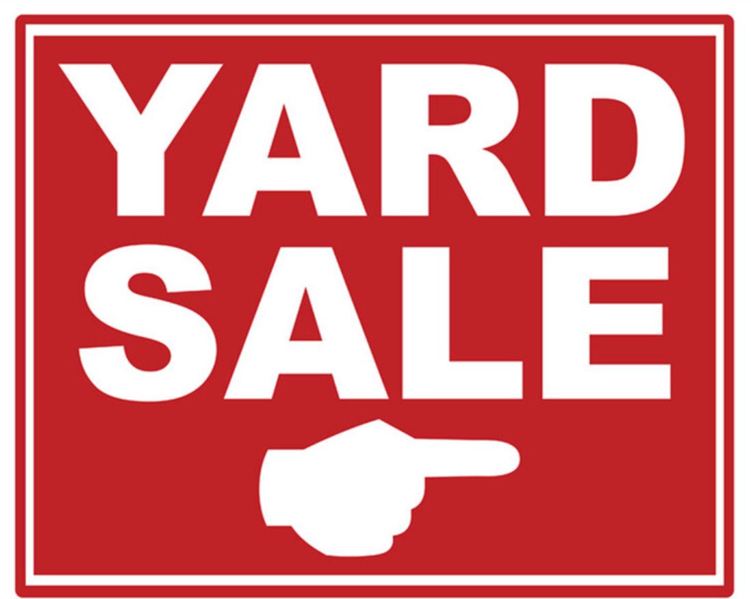 Yard Sale Saturday August 8 - 8AM to 2PM @ 7405 South Elm Street Midvale, UT 84047