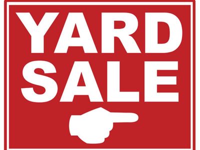 Yard Sale Saturday August 8 - 8AM to 2PM @ 7405 South Elm Street Midvale, UT 84047
