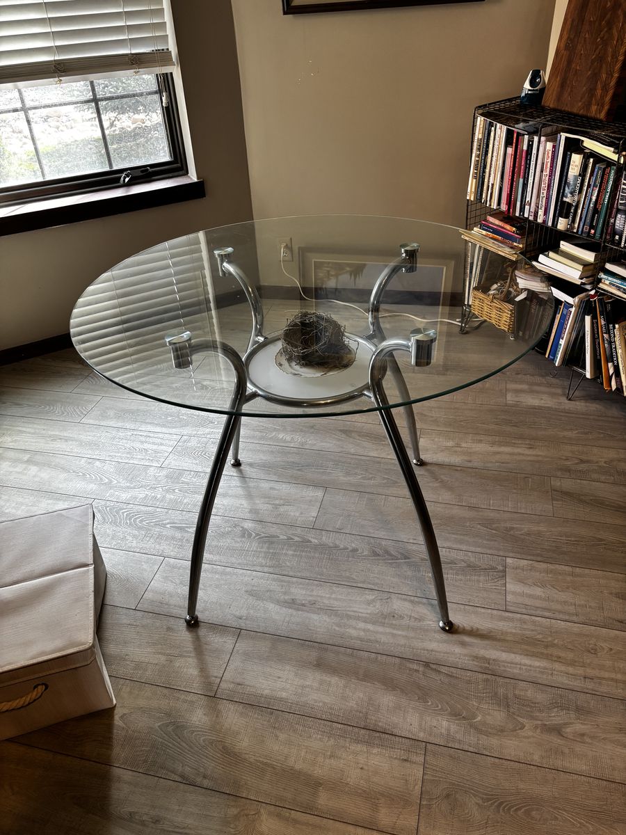 Charming Glass Table