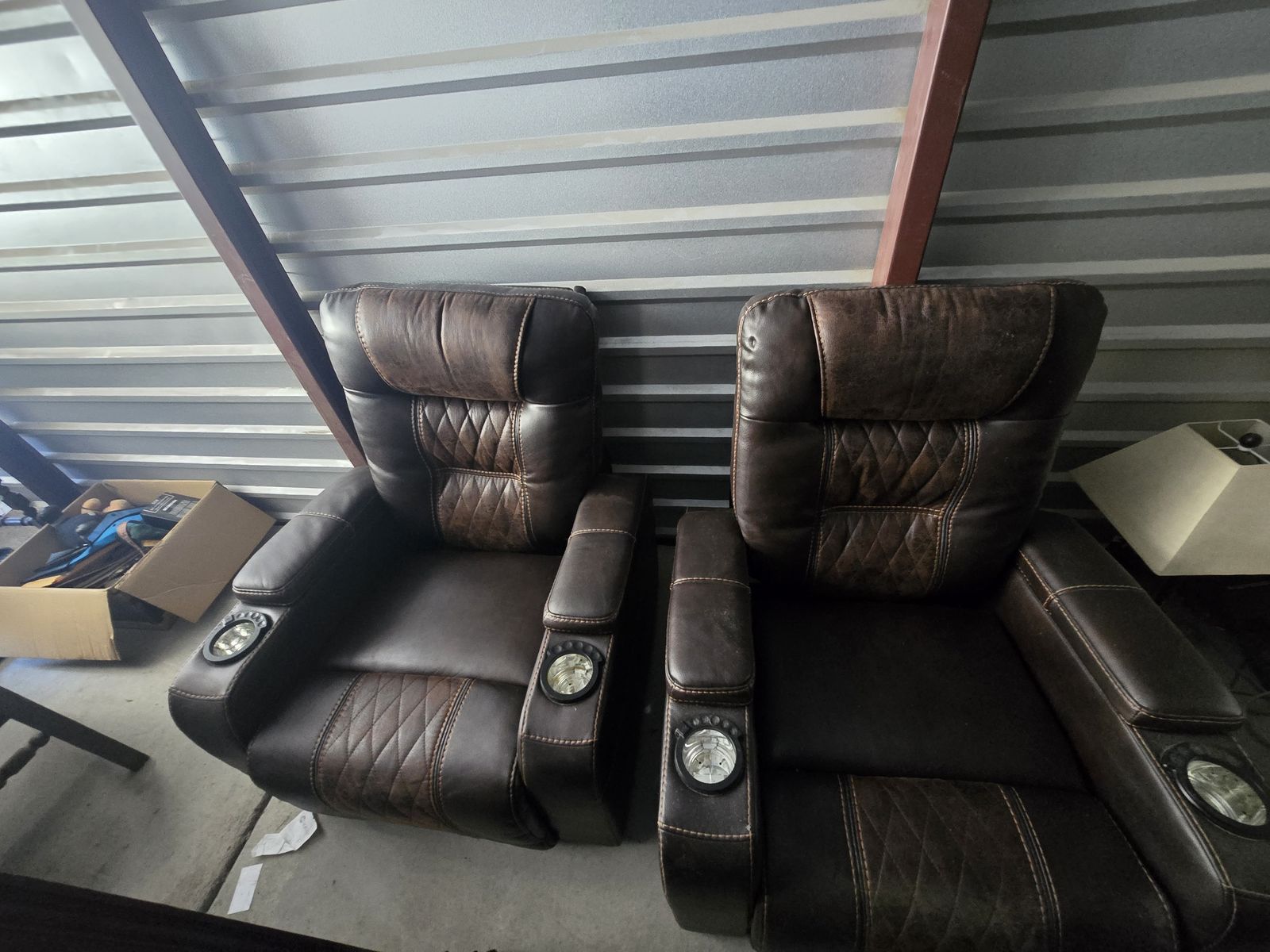 leather recliners theater seat