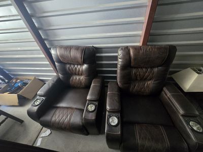 leather recliners theater seat