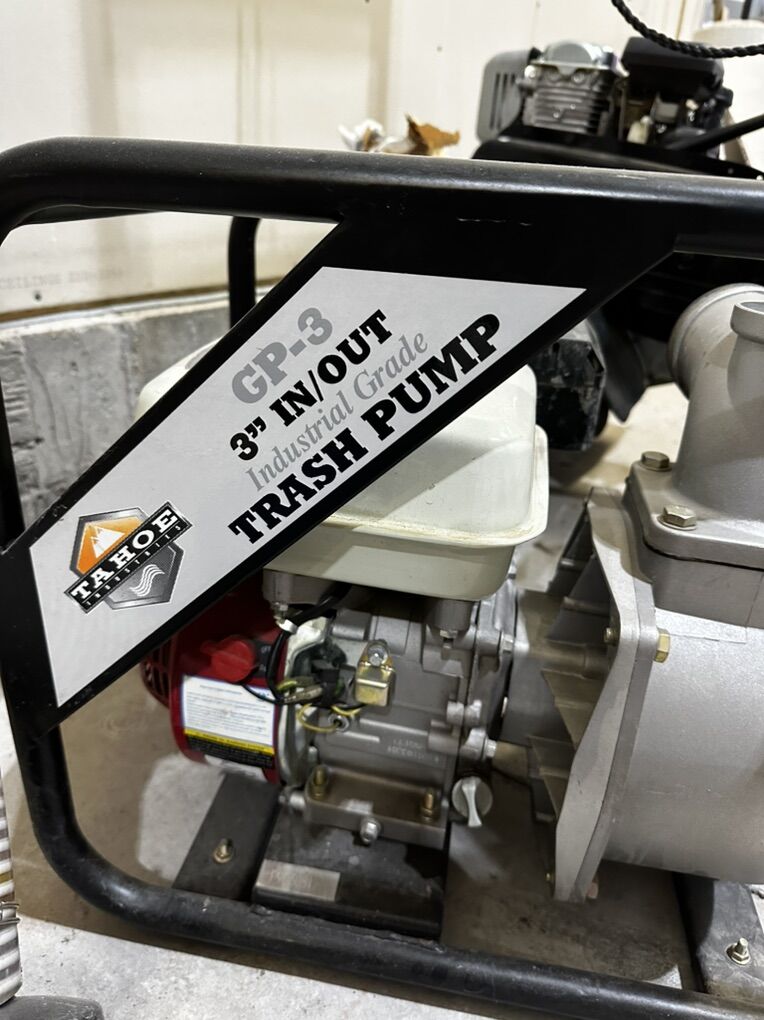 Construction / Irrigation 3 Trash Pump