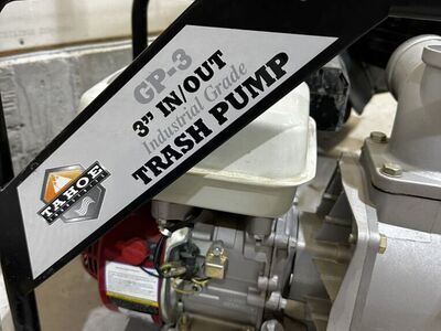 Construction / Irrigation 3 Trash Pump