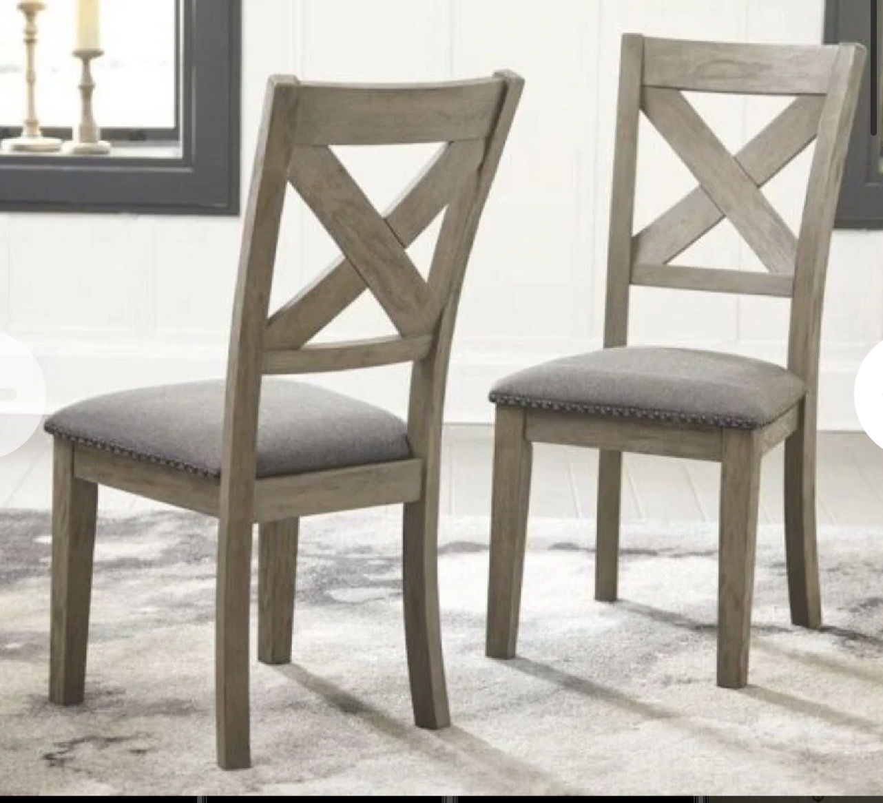Ashley Set of 2 Dining Chairs –Brand New in Box