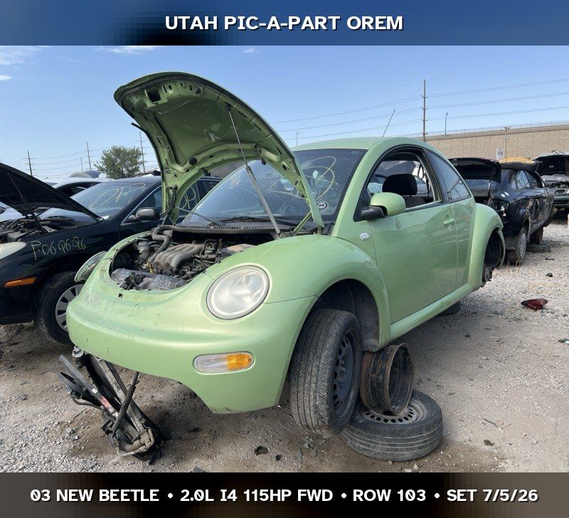 2003 Volkswagen New Beetle Parts - UTPAP Orem