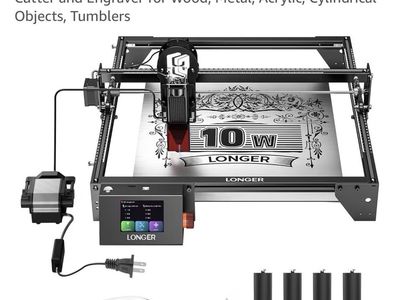 Longer Ray5 10W diode laser/engraver & all accessories