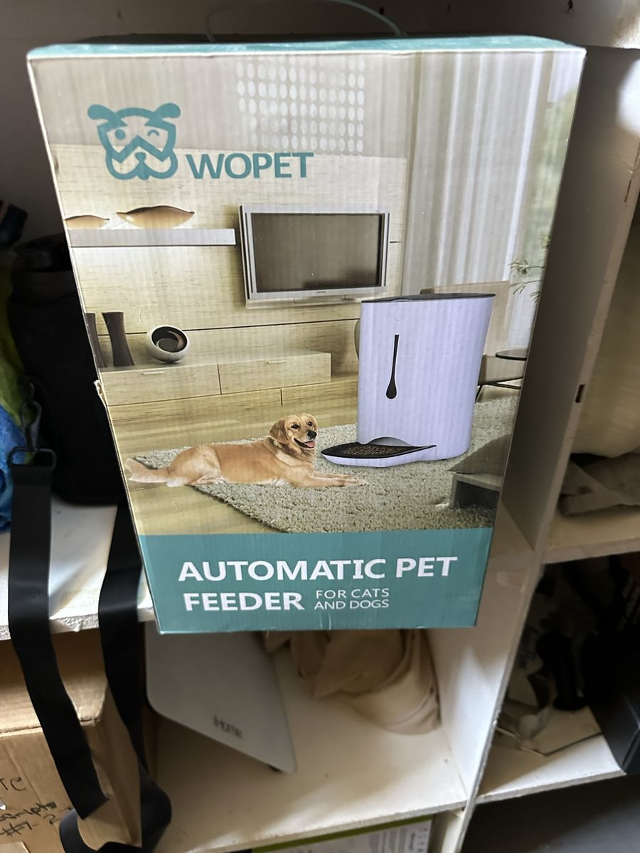 WOPET Automatic Pet Feeder for Cats and Dogs