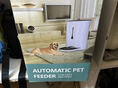 WOPET Automatic Pet Feeder for Cats and Dogs