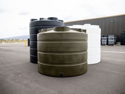 HIVE Engineered Poly Plastic Water Storage Tanks - Various Sizes and Colors Available