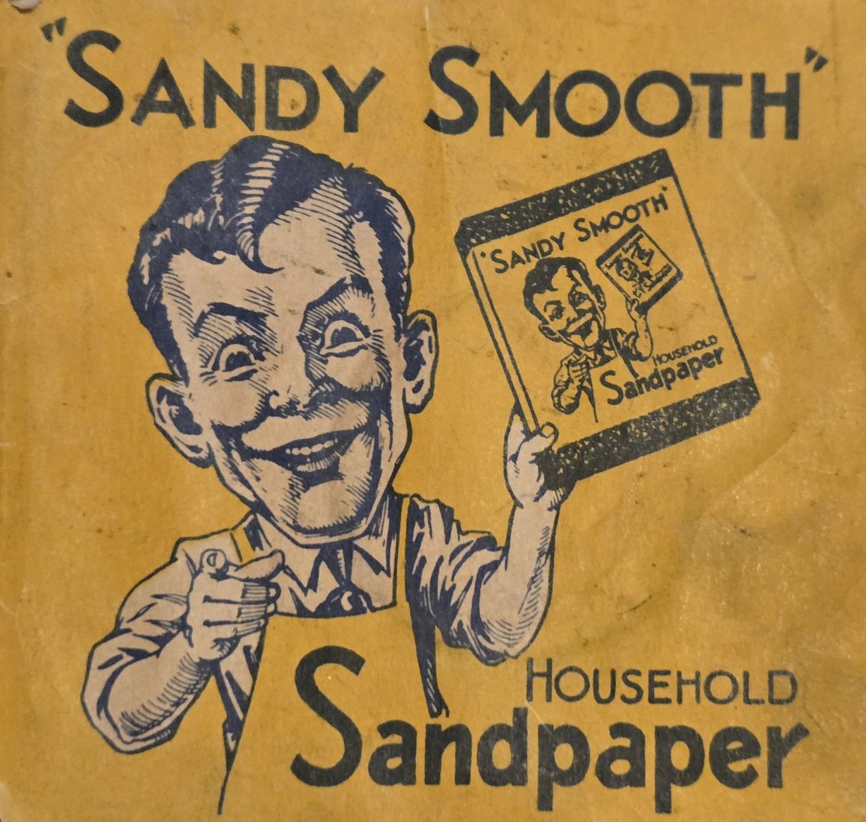 Vintage "Sandy Smooth" Household Sandpaper
