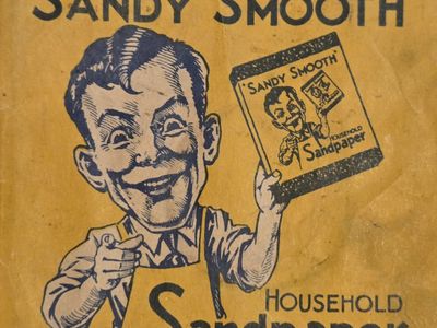 Vintage "Sandy Smooth" Household Sandpaper