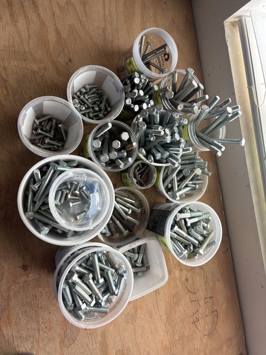 Lots of bolts