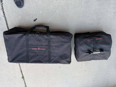 2 Burner Camp Chef & Burger Box