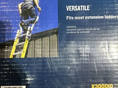 Werner X300010 Ladder Stabilizer - Fits Most Extension Ladders for Enhanced Stability