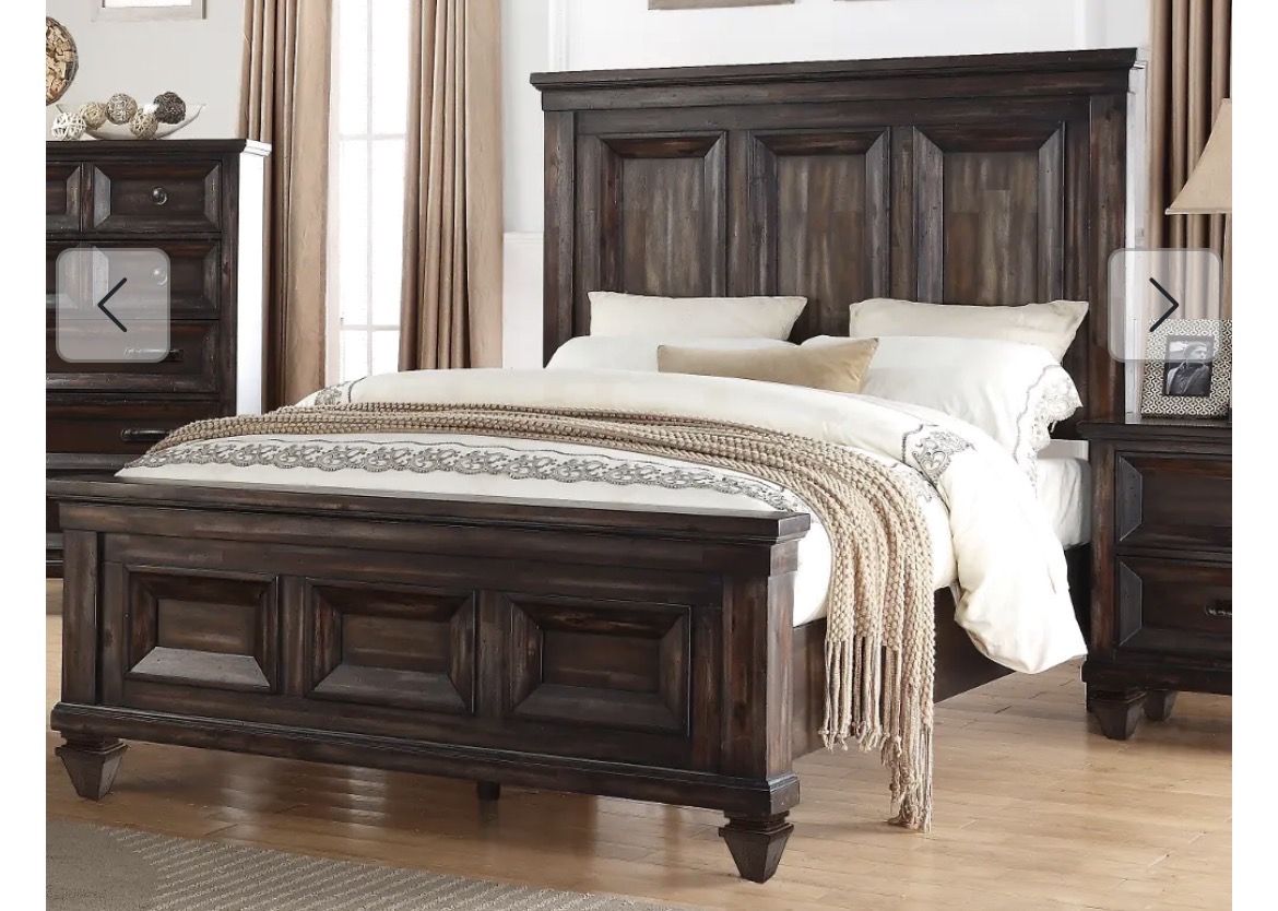 Sevilla Brown King Bed