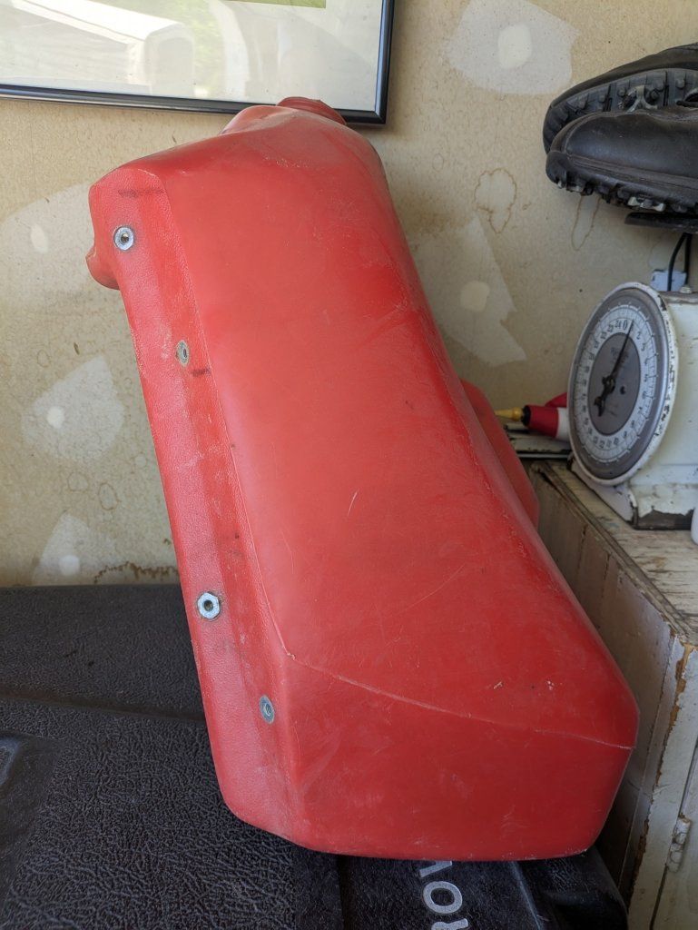 1985-86  Honda CR 500 Clarke Dessert tank  3.5 gallon great condition, I have two of them. $100 each OBO