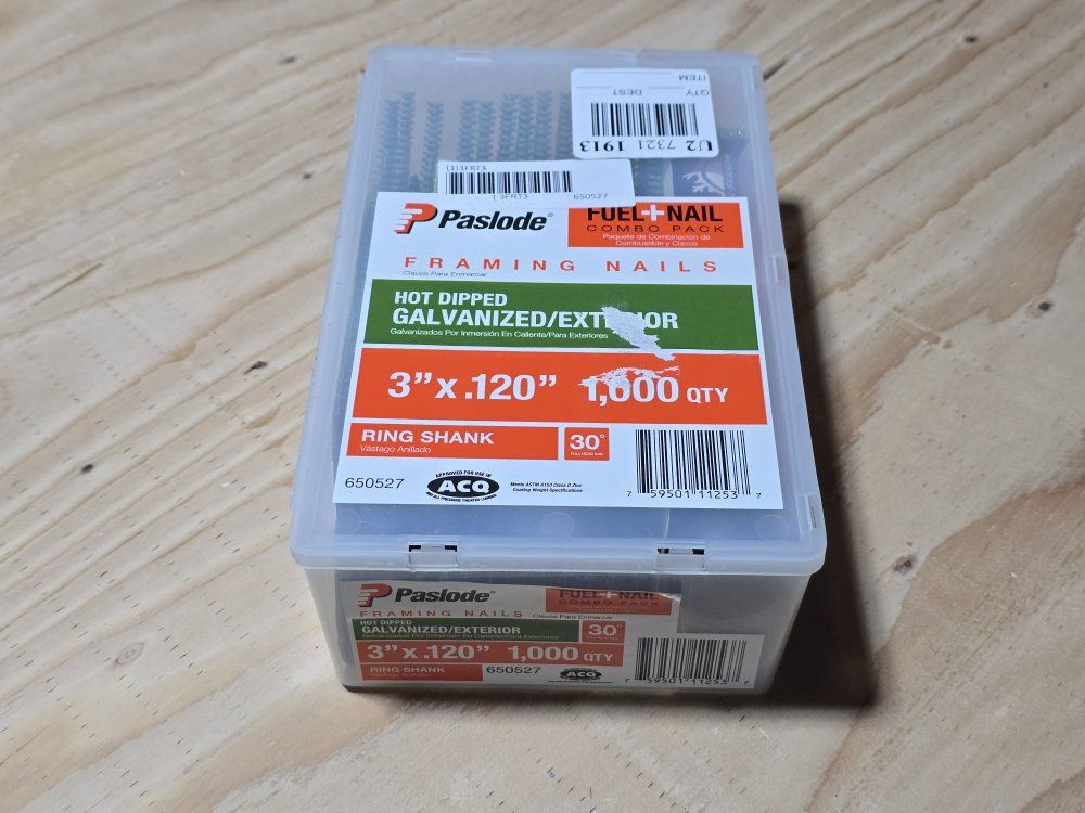 3" Framing Nails - Paslode 30⁰