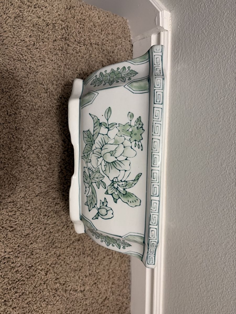 Beautiful Ceramic Asian rectangular Pot