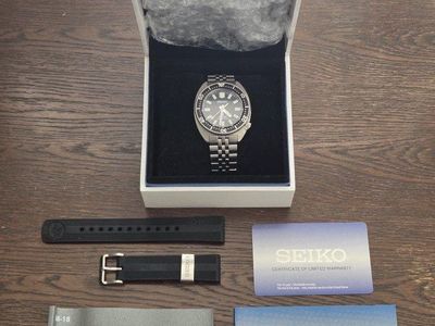 Seiko Prospex Diver's SPB317J1 SS Automatic Watch with Black Rubber Strap
