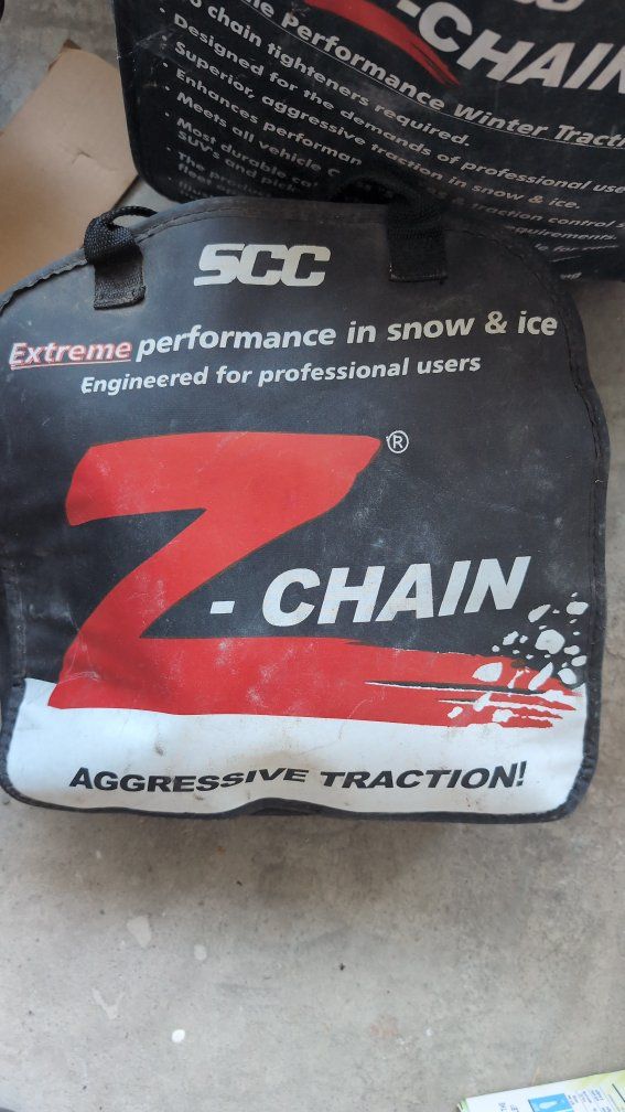 SCC Z-Chain Extreme Performance Winter Tire chains - Aggressive Traction for Snow & Ice