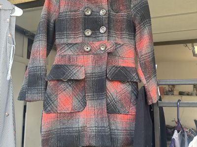 Red and black jacket