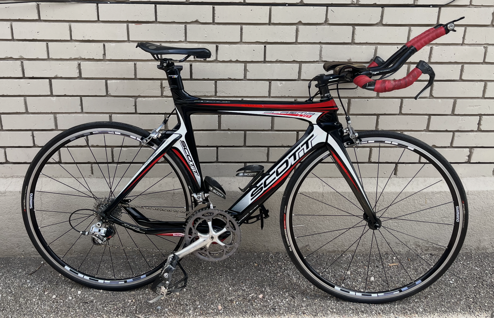 Scott Plasma Carbon Triathlon / TT Bike - SRAM Red - Medium / 52-54cm