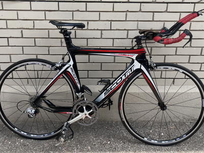 Scott Plasma Carbon Triathlon / TT Bike - SRAM Red - Medium / 52-54cm