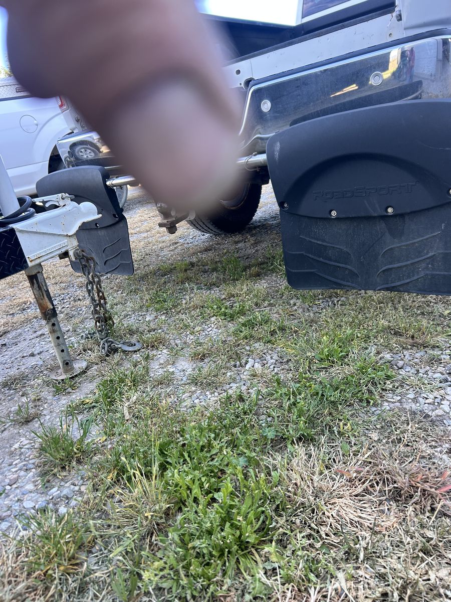 Mud flap for reciver