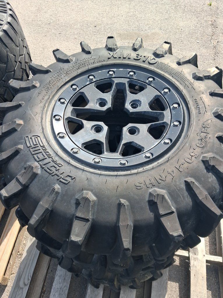 Rims and tires Super UTV Off-Road XM310 31x9-14 Tires & Wheels - Set of 4 $25/per