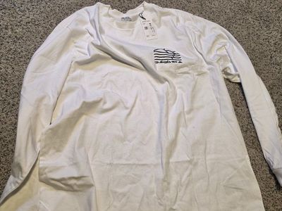 Quiksilver Men's White Long Sleeve T-Shirt XXL/TTG/EE New with Tags