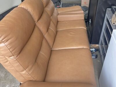 Leather Couch $325 OBO