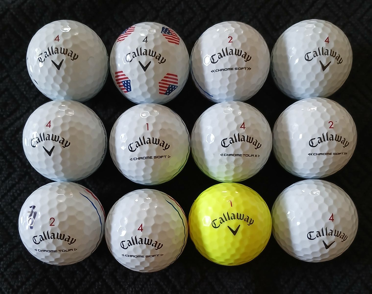 Callaway Chrome Soft and Tour Golf Balls
