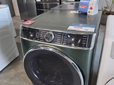 GE Profile 7.8 Cu Ft Smart Gas Dryer – Steam Sanitize, Wi-Fi & Sensor Dry, Jade Green