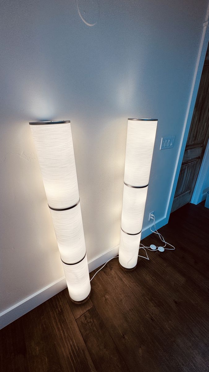IKEA VIDJA Floor Lamps – Matching Pair