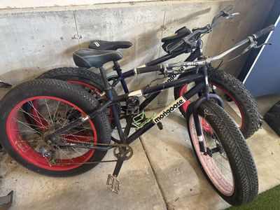 2 Mongoose Dolomite Fat Tire Mountain Bike - Used