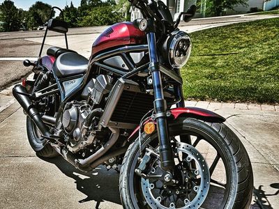 Clean, Custom 2022 Honda Rebel 1100 – Excellent Condition standard transmission