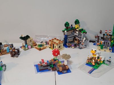 Lego Minecraft sets all for $200