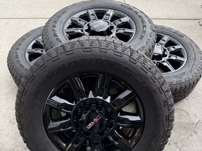Brand New 2026 Gmc AT4 2500 HD Wheels And Tires