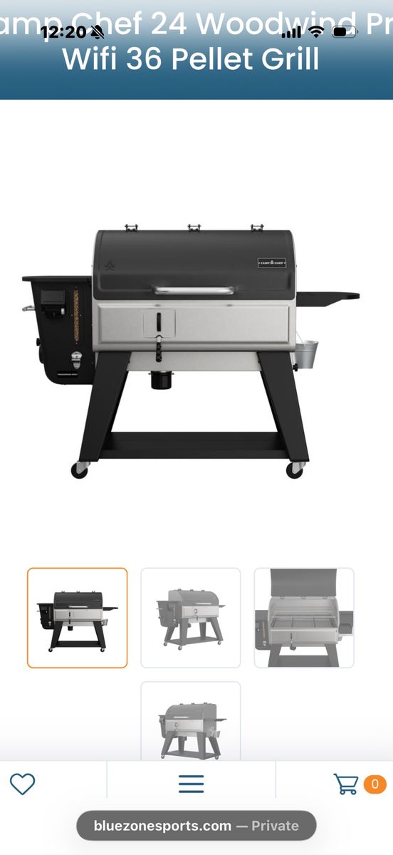 Camp Chef Woodwind Pro 36 WiFi Pellet Grill Smoker