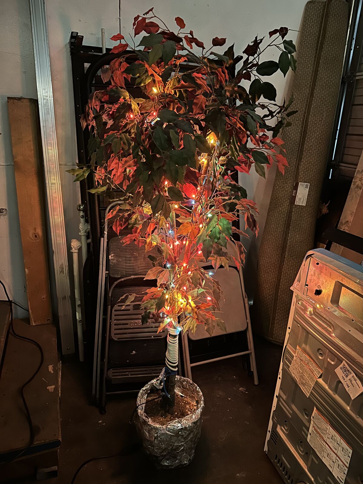 Fake Tree With Lights