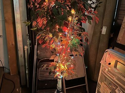 Fake Tree With Lights