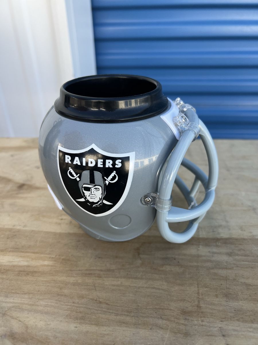 Vintage Team NFL Raiders Helmet Mug Plastic