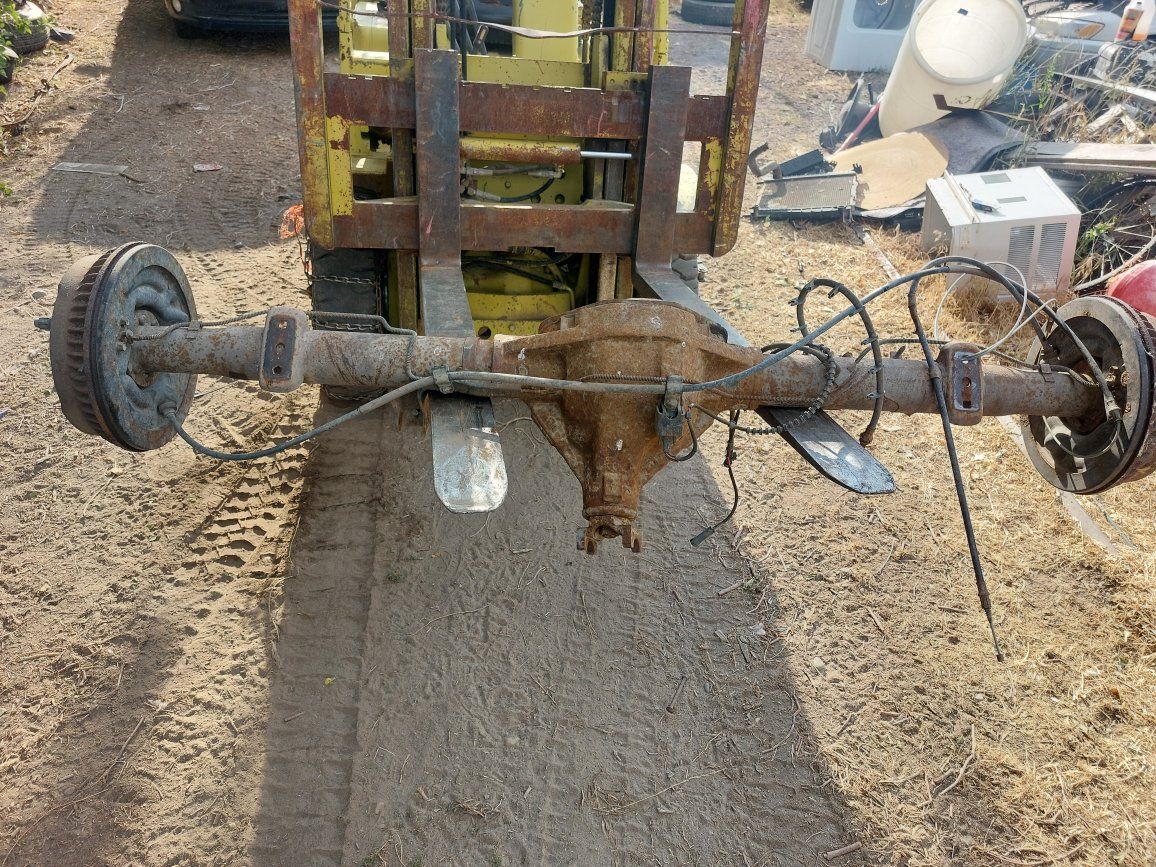 second Gen Dodge Ram 1500 5 lug 3.55 gear ratio 2wd 4wd  Rear Axle Assembly half ton 1/2