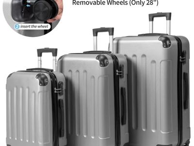3-Piece Hardshell Luggage Set — Brand New!