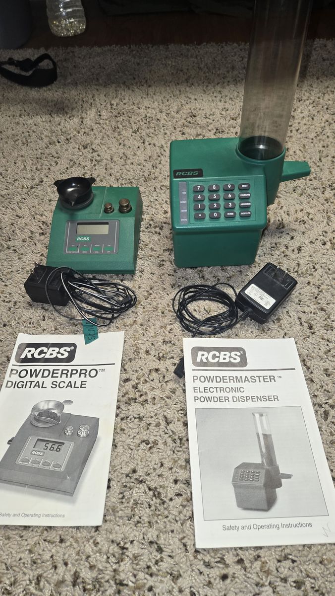 RCBS PowerPoint scale and power dispenser 